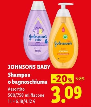 Johnson's Baby - Shampoo O Bagnoschiuma