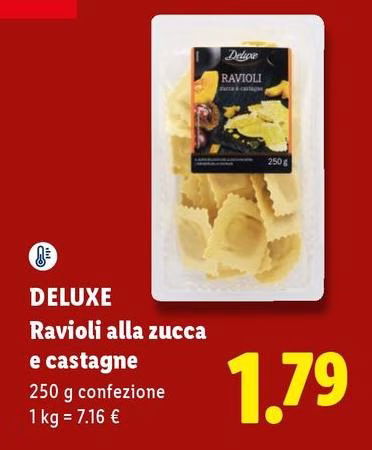 Deluxe - Ravioli Alla Zucca E Castagne