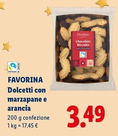 Favorina - Dolcetti Con Marzapane E Arancia