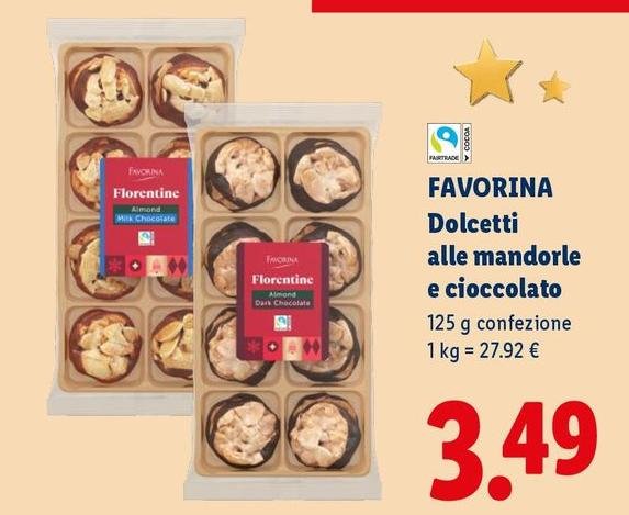 Favorina - Dolcetti Alle Mandorle E Cioccolato