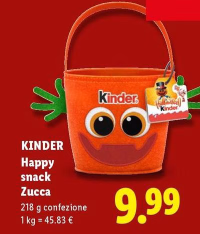 Kinder - Happy Snack Zucca