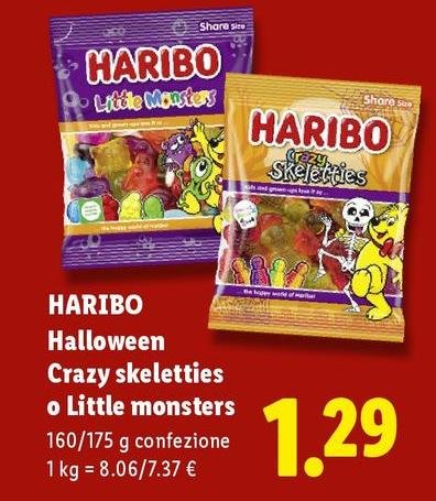 Haribo - Halloween Crazy Skeletties O Little Monsters