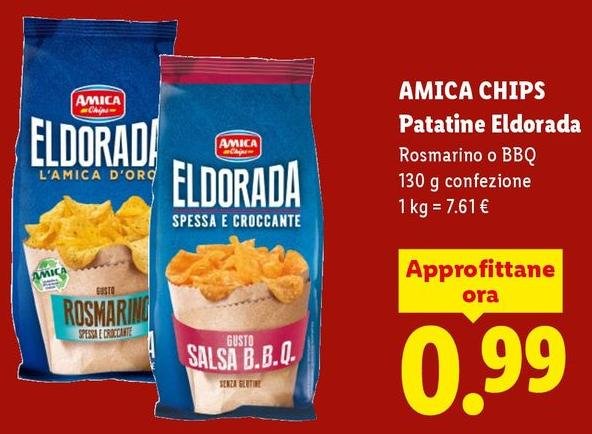 Amica chips - Patatine Eldorada