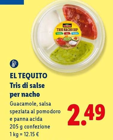 El Tequito - Tris Di Salse Per Nacho