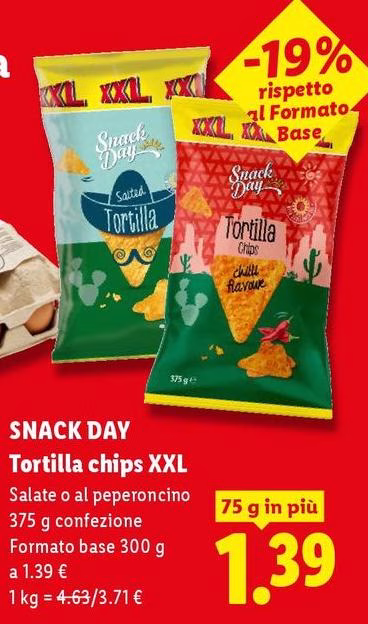 Snack day - Snack Day Tortilla Chips Xxl