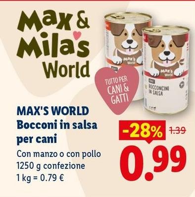 Max - Boxconi In Salsa Per Cani