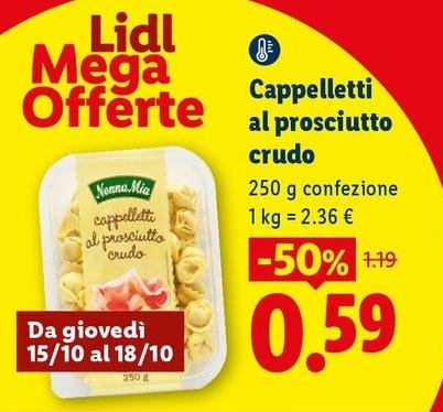 Mega - Cappelletti Al Prosciutto Crudo