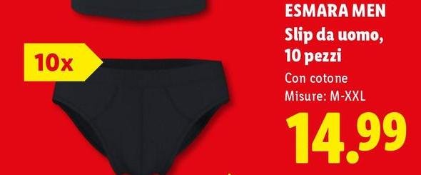 Esmara - Slip Da Uomo