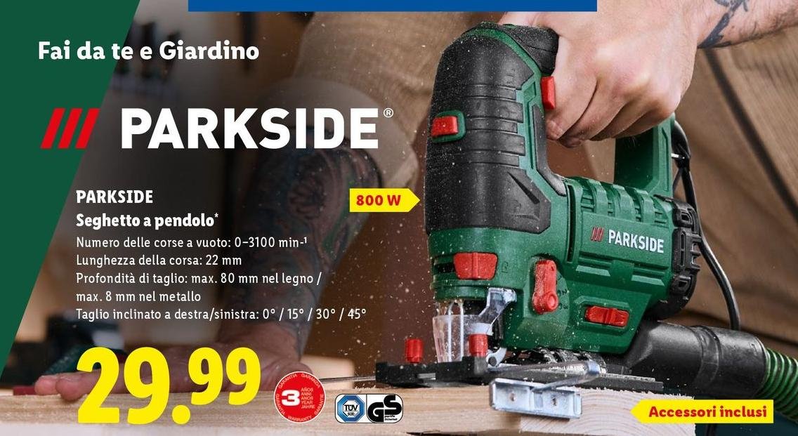 Parkside - Sgabetto A Pendolc