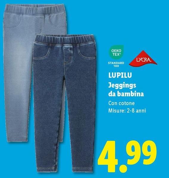 Oeko Tex - Leggings Da Bambina