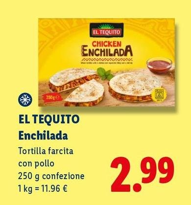 El tequito - Tortilla Farcita Con Pollo