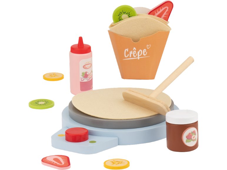 Set accessori in legno per cucina giocattolo