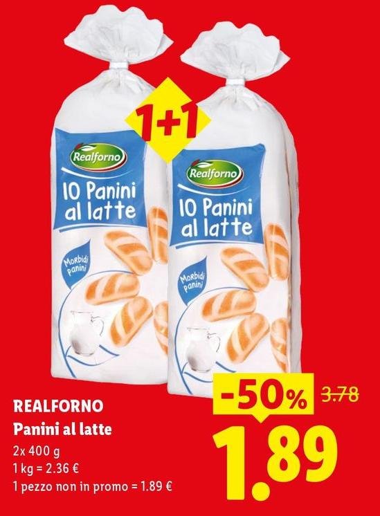 Realforno - Panini Al Latte
