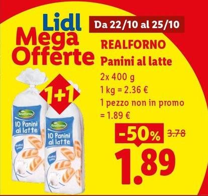 Realforno - Panini Al Latte