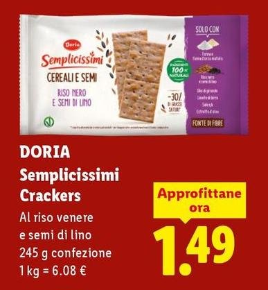 Doria - Semplicissimi Crackers