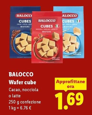 Balocco - Wafer Cube