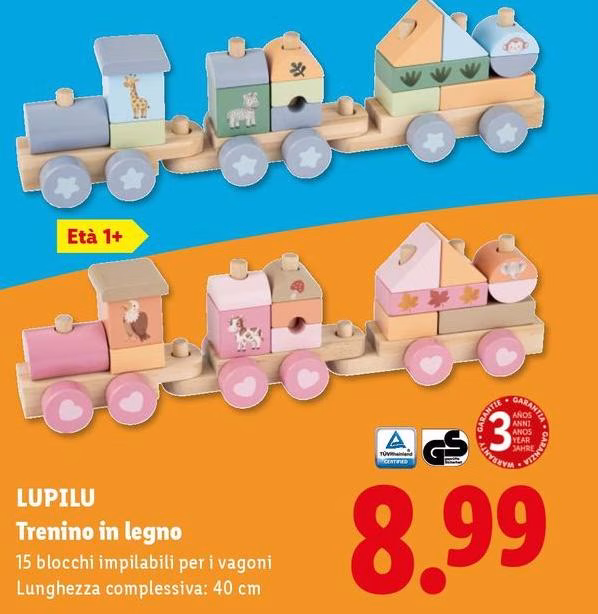 Lupilu - Trenino In Legno