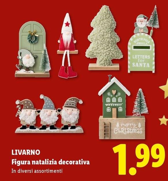 Livarno - Figura Natalizia Decorativa