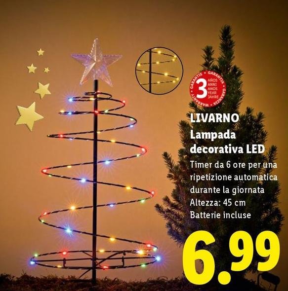 Livrano - Lampada Decorativa Led