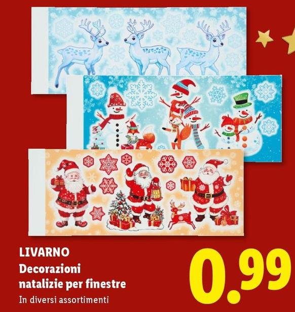 Livrano - Decorazioni Natalizie Per Finestre
