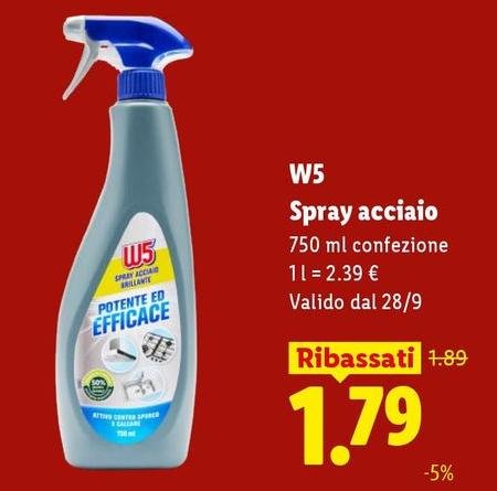 W5 -  Spray Acciaio