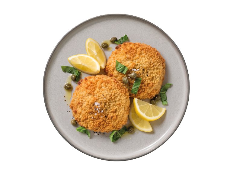 Merluzzo nordico croccante al limone e basilico
