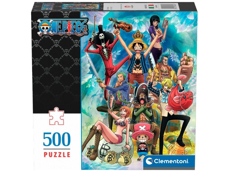 Puzzle, 500 pezzi "One Piece, Dragonball" "Clementoni"