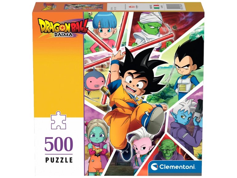 Puzzle, 500 pezzi "One Piece, Dragonball" "Clementoni"