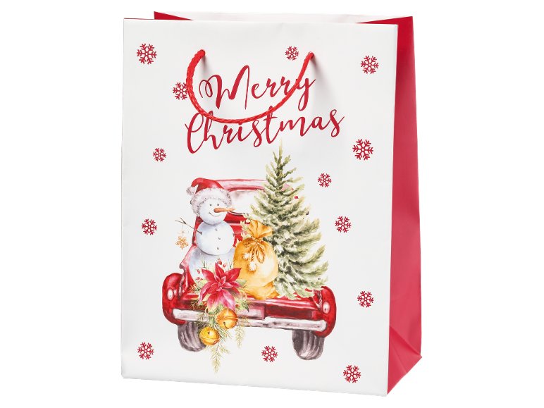 Carta, sacchetti o nastro per pacchi regalo