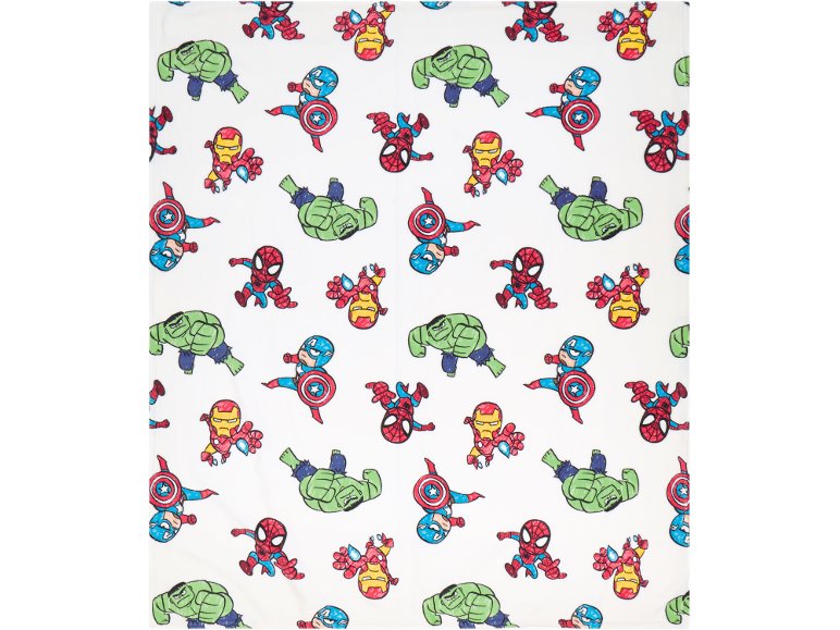Set coperta e cuscino per bambini "Stitch, Marvel"