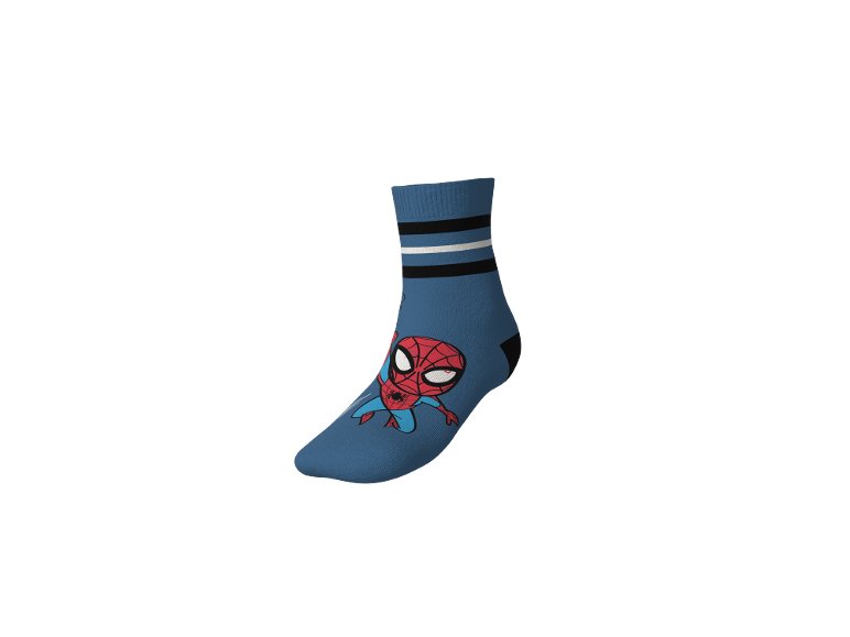 Calzini da bambini, 3 paia "Frozen, Stitch, Spiderman"