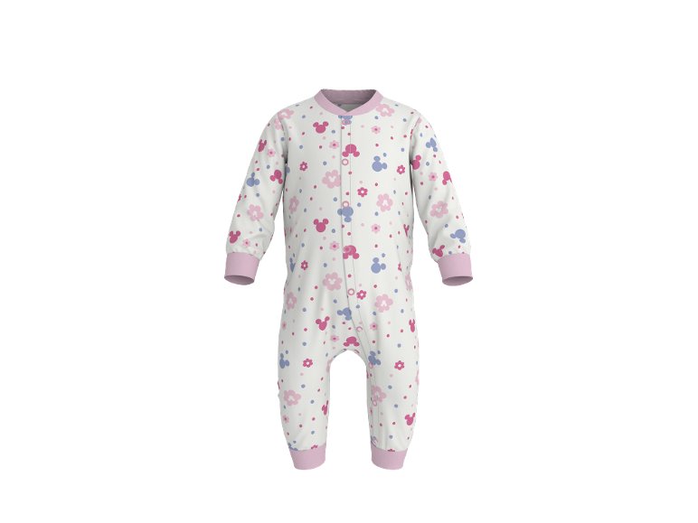 Pigiama intero da neonati "Minnie Mouse o Mickey Mouse"