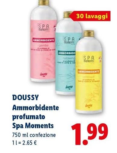 Doussy - Ammorbidente Profumato Spa Moments