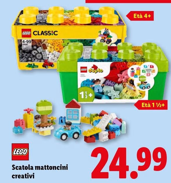 Lego - Scatola Mattoncini Creativi