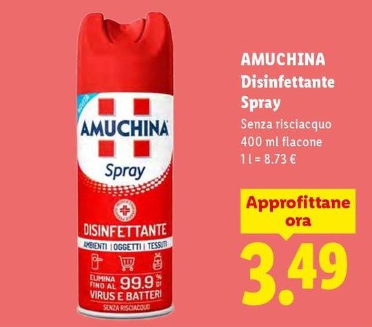 Amuchina - Disinfettante Spray