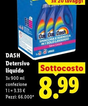 Dash - Detersivo Liquido