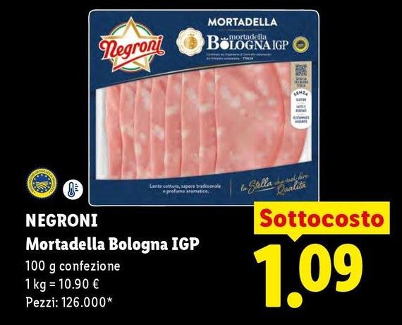 Negroni - Mortadella Bologna IGP