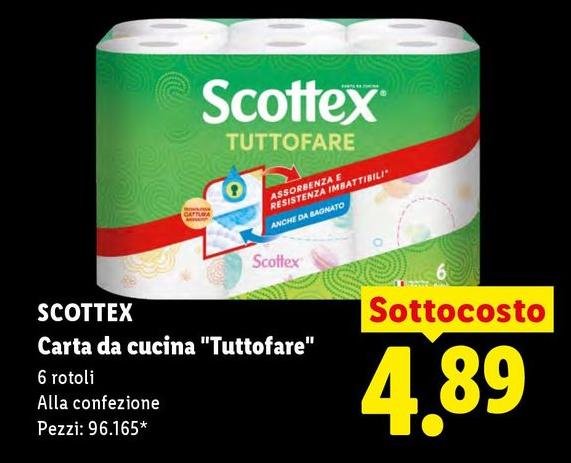 Scottex - Carta Da Cucina "Tuttofare"