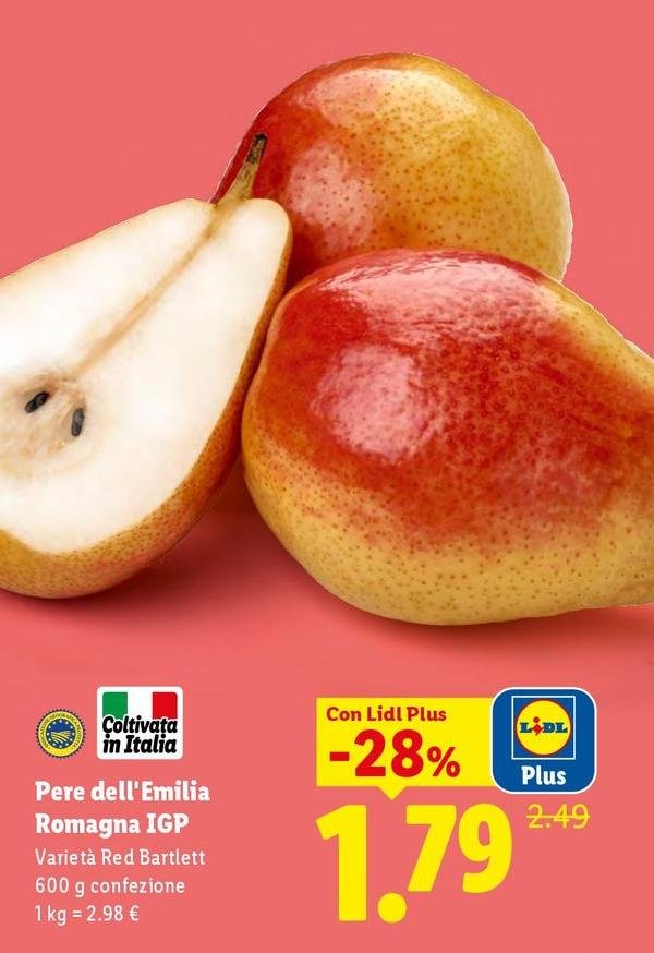 Pere Dell'emillia Romagna IGP