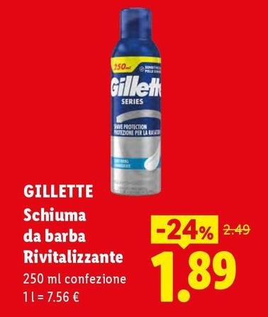 Gillette - Schiuma Da Barba Rivitalizzante
