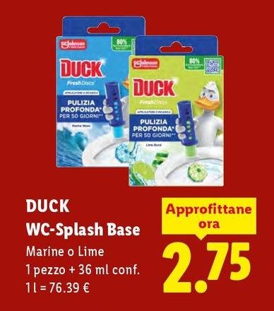 Duck - Wc-Splash Base