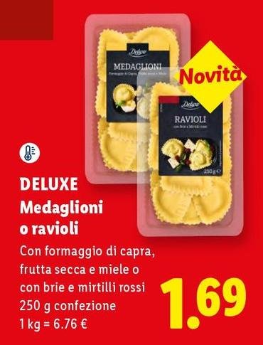 Deluxe - Medaglioni O Ravioli