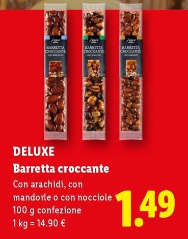 Deluxe - Barretta Croccante