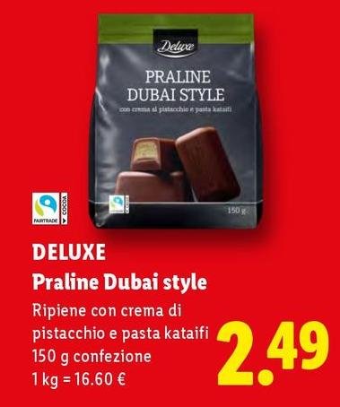 Deluxe - Praline Dubai Style