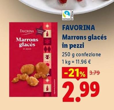 Favorina - Marrons Glacés In Pezzi