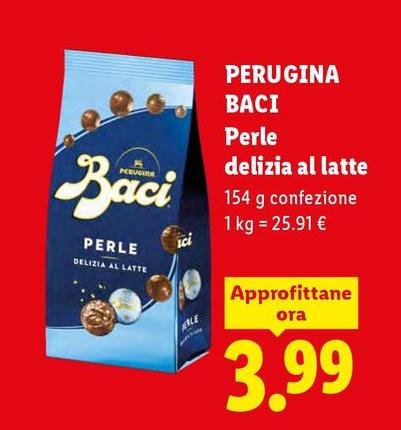Perugina Baci - Perle Delizia Al Latte