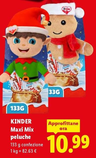 Kinder - Maxi Mix Peluche