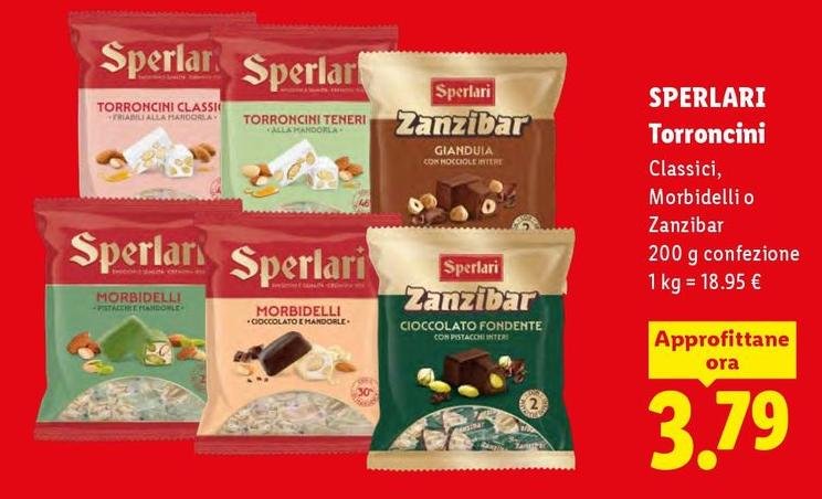 Sperlari - Torroncini