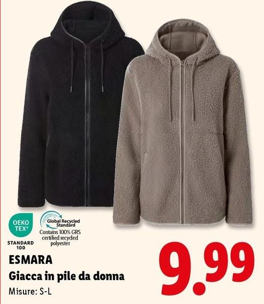 Esmara - Giacca In Pile Da Donna