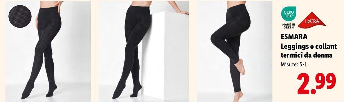 Esmara - Leggings O Collant Termici Da Donna